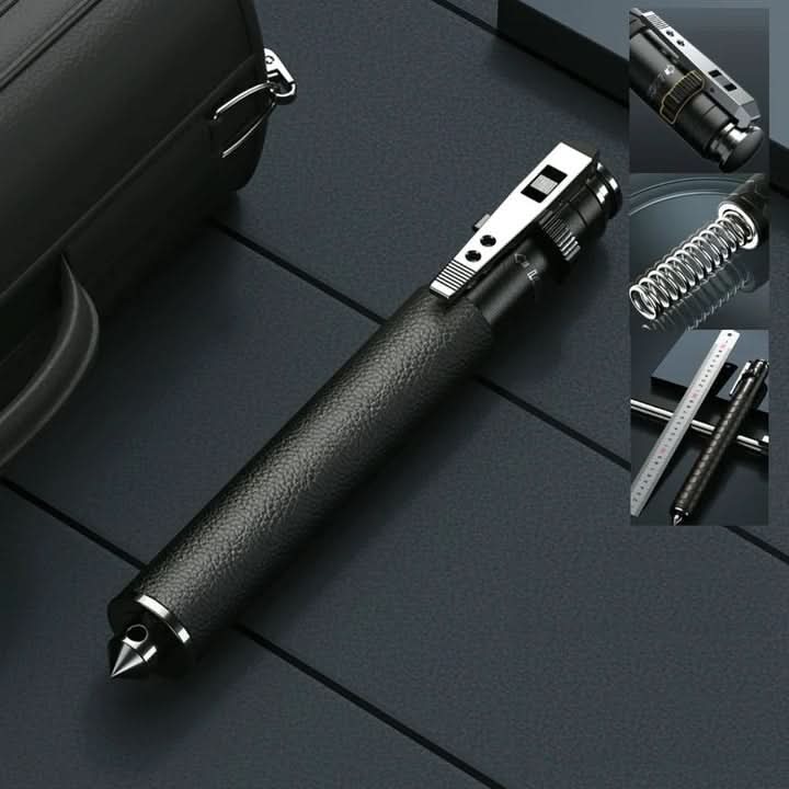 Sicherheitsstock Pro – Automatischer Wanderstock mit Verteidigungsfunktion