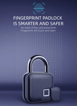 Security Lock with Fingerprint Sensor | SecuraLock