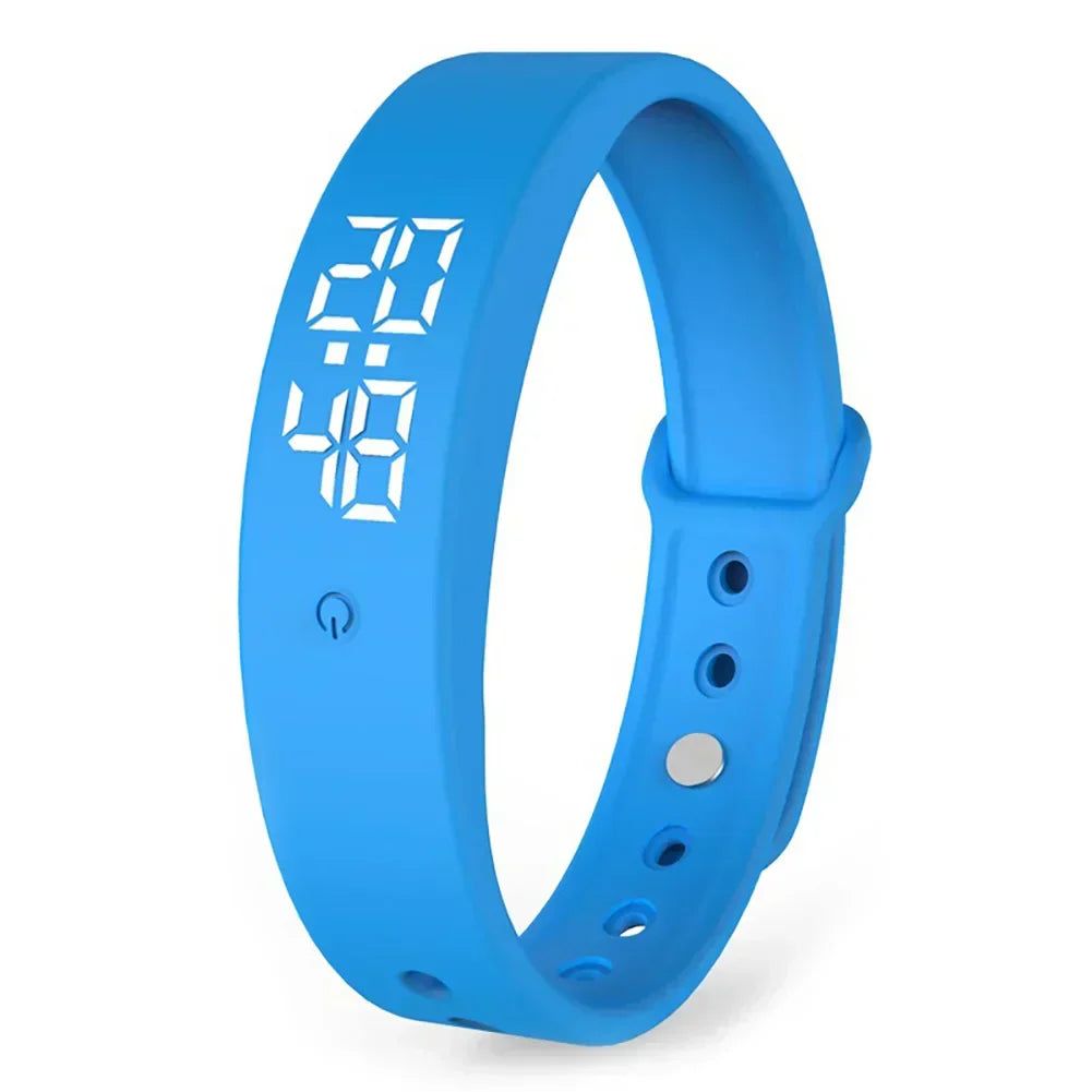 AquaSmart | VelocePro V9 – Elegant Smartwatch with Vibration Alarm and Water Resistance