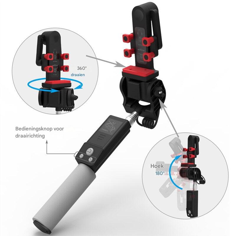 Selfie Stick "Image Arc" with 360° Rotation and Bluetooth Remote Control