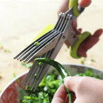 Multifunctional 5-Blade Kitchen Shears | CutMaster