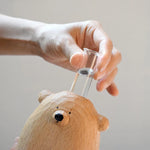 Charming little bear vase