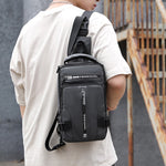 Waterproof Oxford Shoulder Bag in Modern City Style