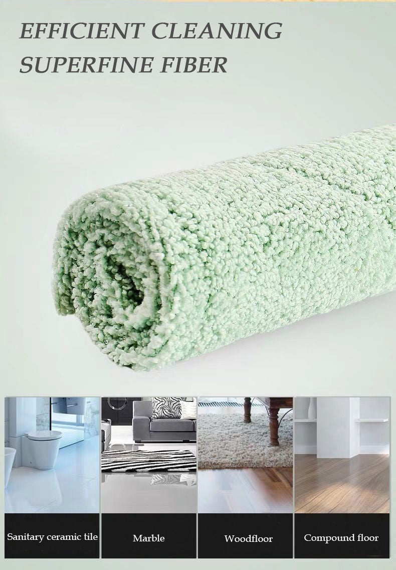 Großer Flachmopp mit teleskopierbarem 360-Grad-Design