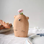 Charming little bear vase