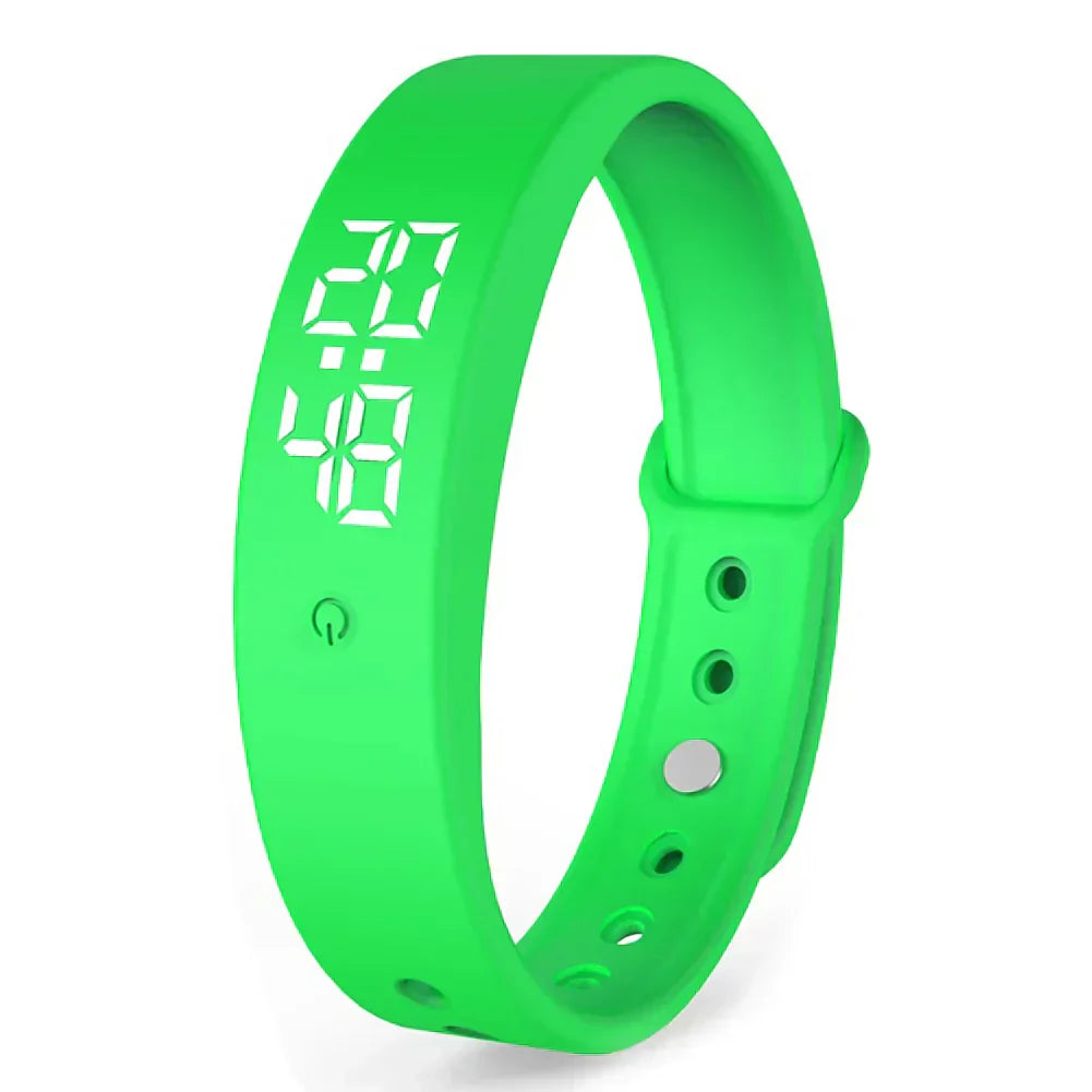 AquaSmart | VelocePro V9 – Elegant Smartwatch with Vibration Alarm and Water Resistance