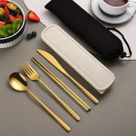 Elegantes Besteckset aus rostfreiem Edelstahl