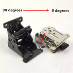 2 Stück selbstverriegelnde Scharniere – Klappmechanismus