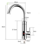 Intelligente Küchenarmatur mit Sofort-Warmwasserfunktion