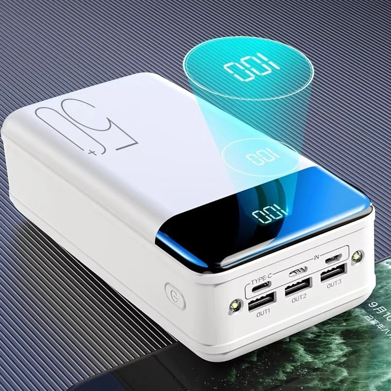Ultra-Kraftvolle 50.000mAh Powerbank – Immer für dich da