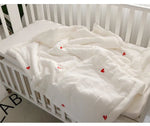 Muslin Baby Bath Towel with Cute Design for Newborns and Toddlers