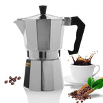 Italian Espresso Magic: 12-Cup Stovetop Moka Pot