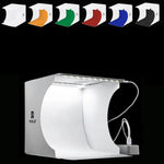 Mini Photo Studio "LumiCube" with LED Lighting and 6 Backdrops