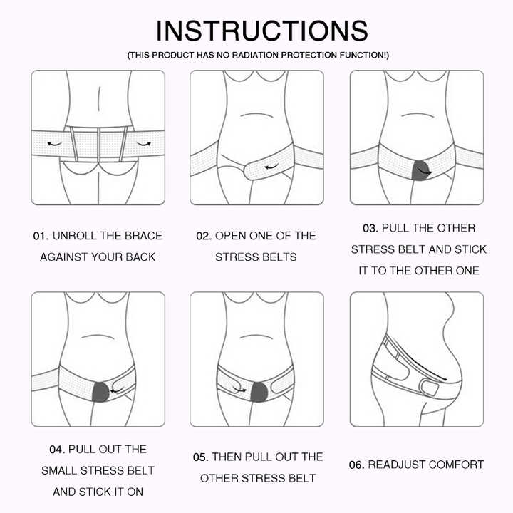 Maternity Support Belt – Adjustable Belly Band During Pregnancy