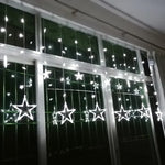 Sparkling Star Curtain Lights for Indoor and Outdoor Use – Energy-Saving Decoration