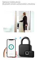 Security Lock with Fingerprint Sensor | SecuraLock