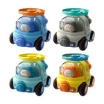 Toy car with fast rotor action