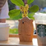 Charming little bear vase