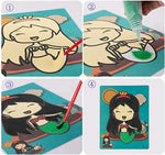Sandmalerei-Set für kreative Sandgestaltung