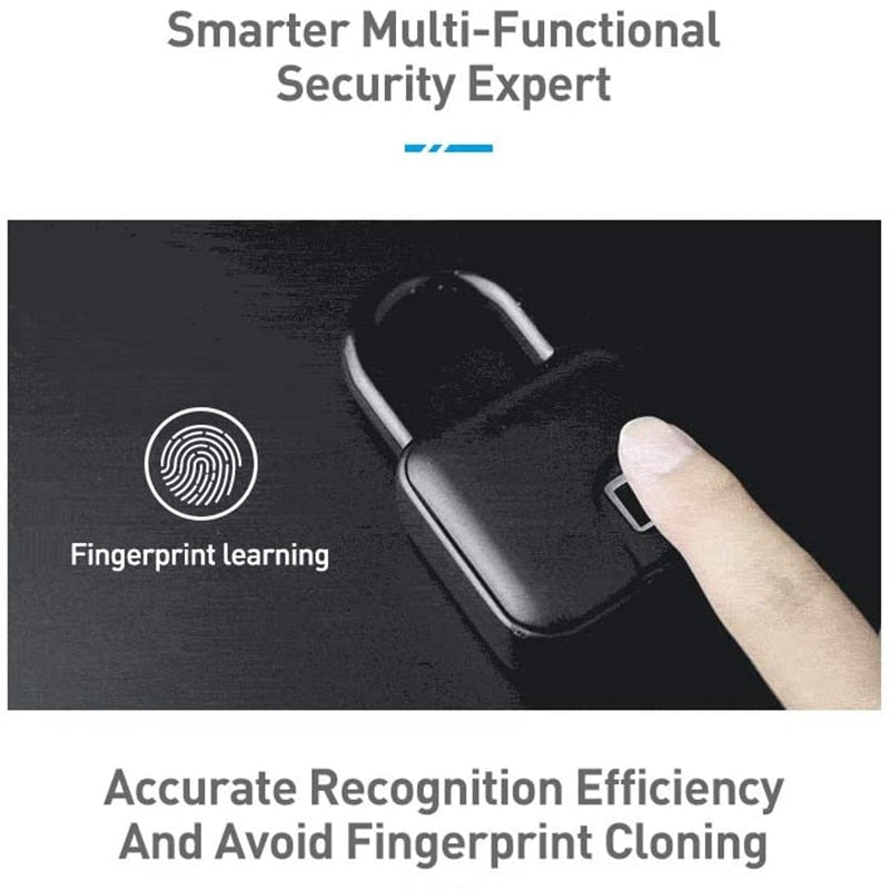 Security Lock with Fingerprint Sensor | SecuraLock