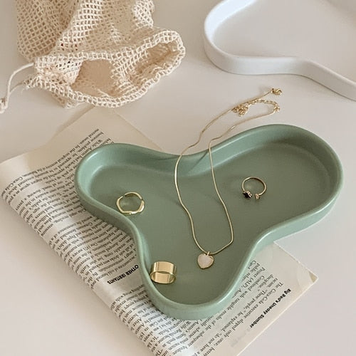 Ceramic Cloud Coasters