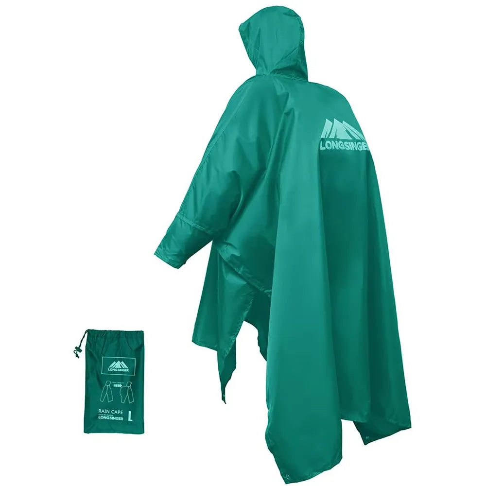 Versatile, Lightweight, and Waterproof Outdoor Poncho for Adventures