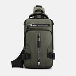 Waterproof Oxford Shoulder Bag in Modern City Style
