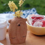 Charming little bear vase