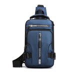 Waterproof Oxford Shoulder Bag in Modern City Style