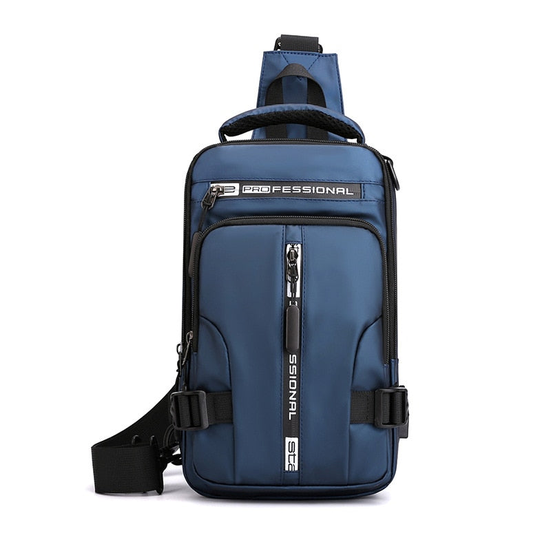 Waterproof Oxford Shoulder Bag in Modern City Style