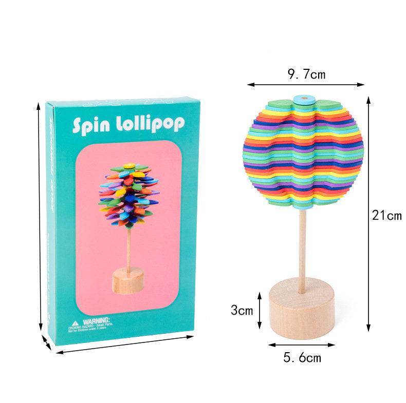 Anti-Stress Toy – Spinning Lollipop for Relaxing Fun