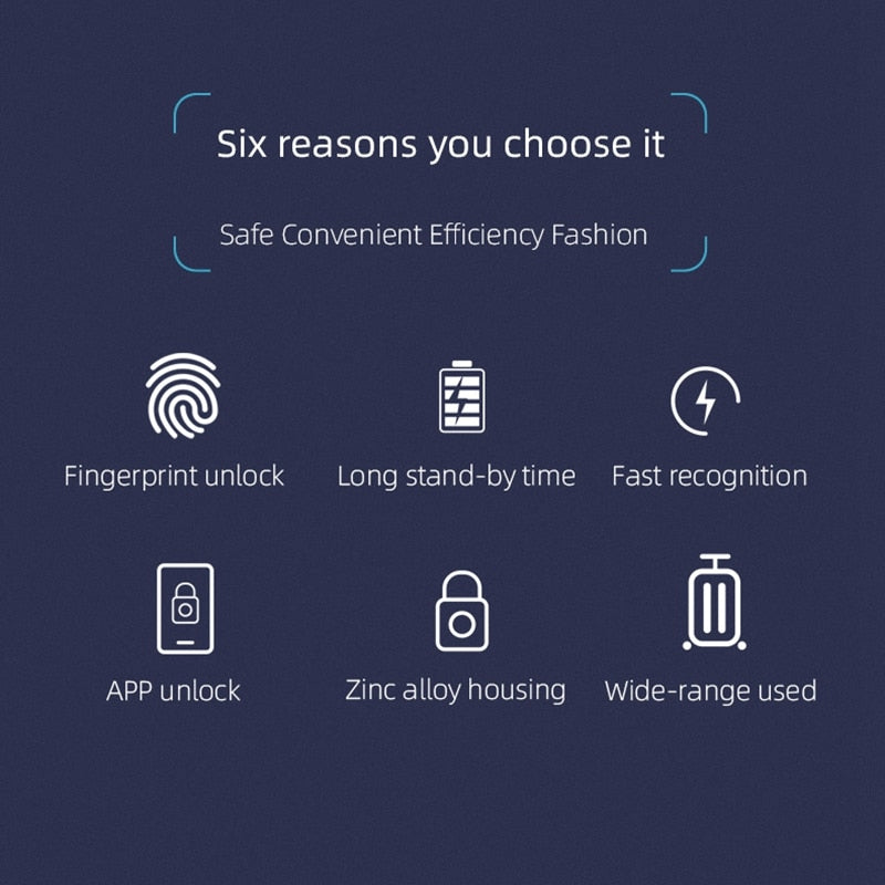 Security Lock with Fingerprint Sensor | SecuraLock
