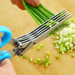 Multifunctional 5-Blade Kitchen Shears | CutMaster