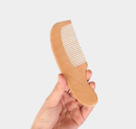 Set of Comb and Brush for Babies – Wooden Hairbrush with Natural Bristles