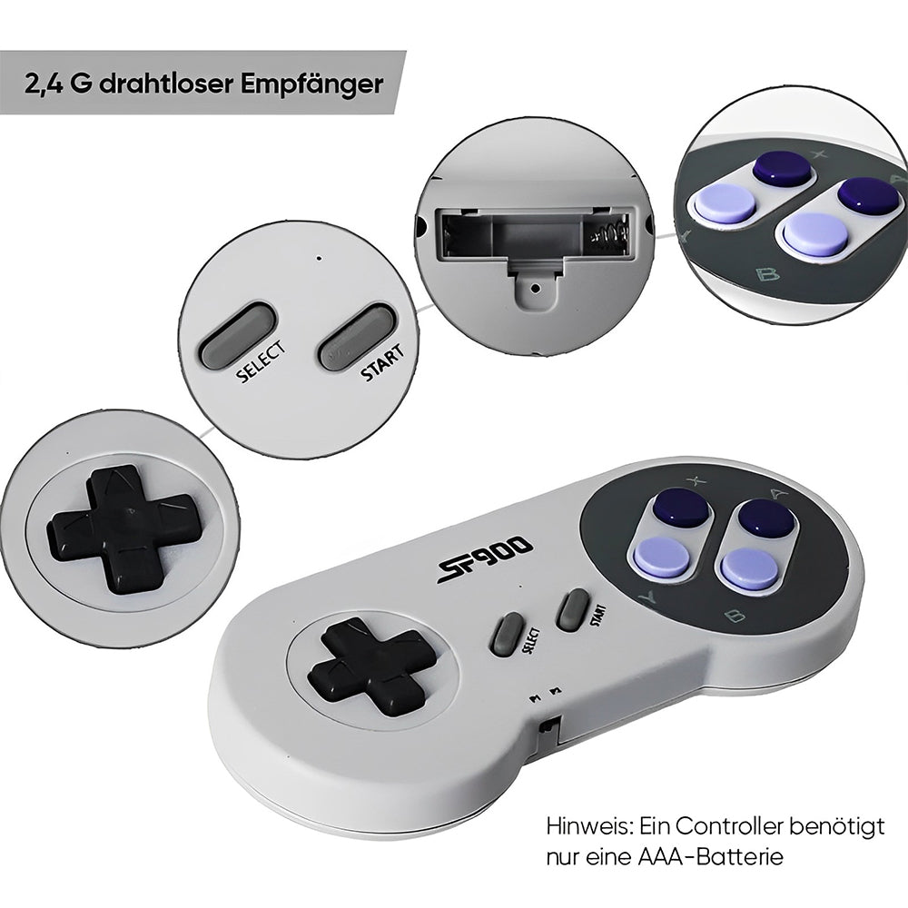 Retro Gaming Console with 926 Built-in Games for Families