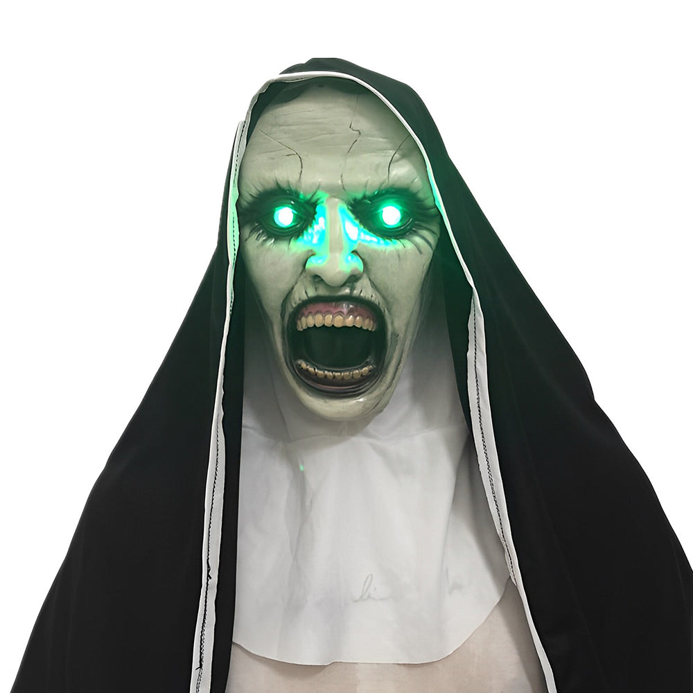 Überzeugende Seniorenmaske – Latexmaske für Halloween und Cosplay mit beweglichem Mund