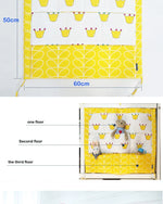 Colorful Pattern Storage Bag for Crib – Practical and Versatile