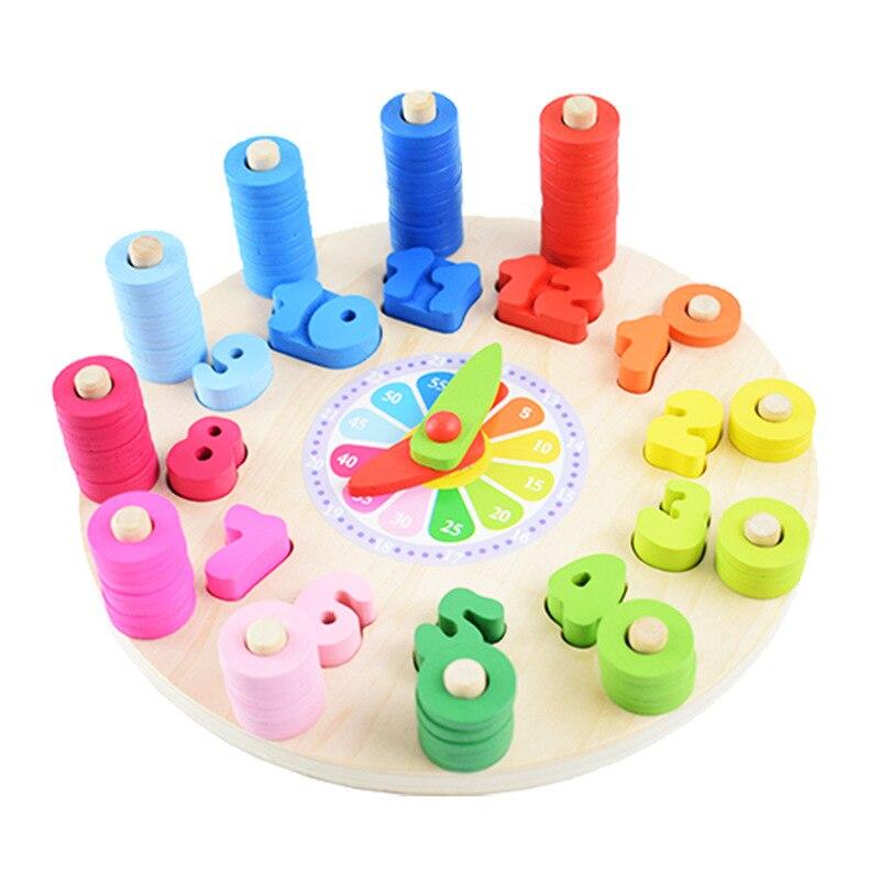 Montessori-Inspired Learning Clock for Kids