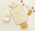 Foldable Changing Mat with Bear Motif – Practical Changing Pad for Travel