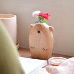 Charming little bear vase