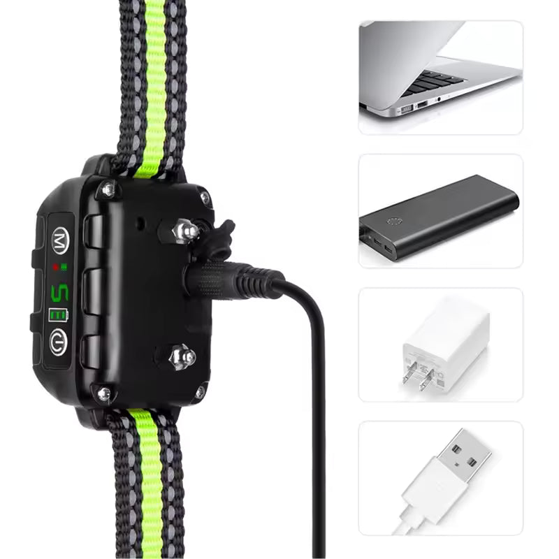 Automatisches Anti-Bell-Halsband mit Geräusch- und Schockfunktion