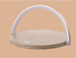 Modern Bedside Lamp with Wireless Charger