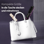 Portable Hair Straightener | Ceramic Hair Straightener with LCD Display | Battery-powered