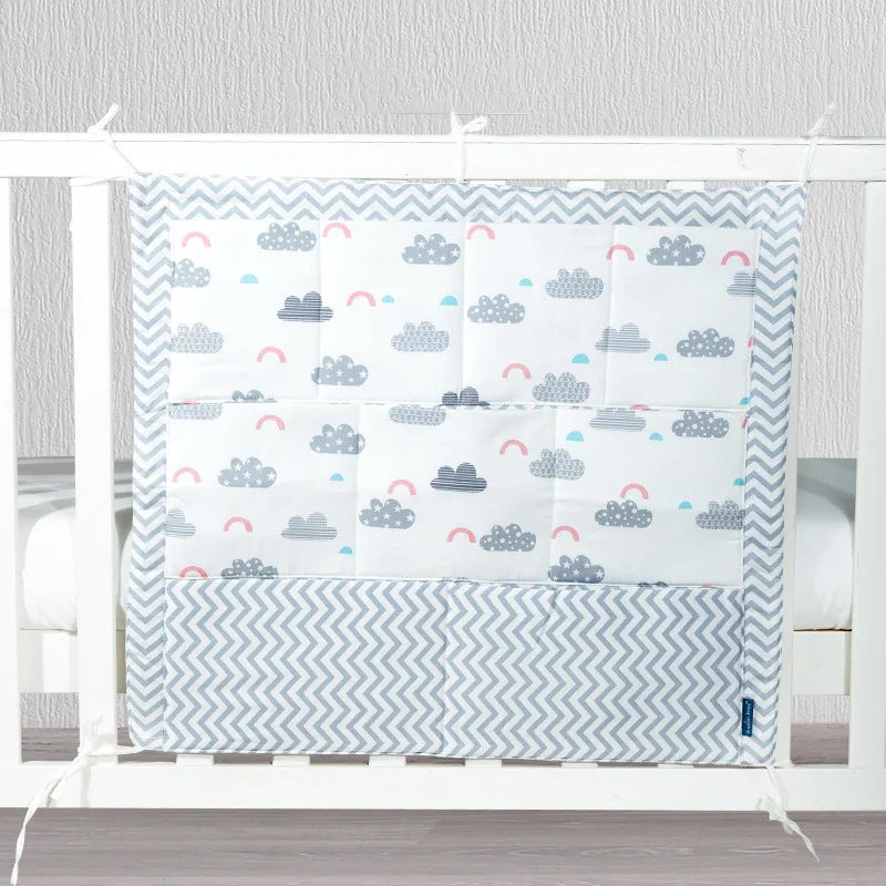 Colorful Pattern Storage Bag for Crib – Practical and Versatile