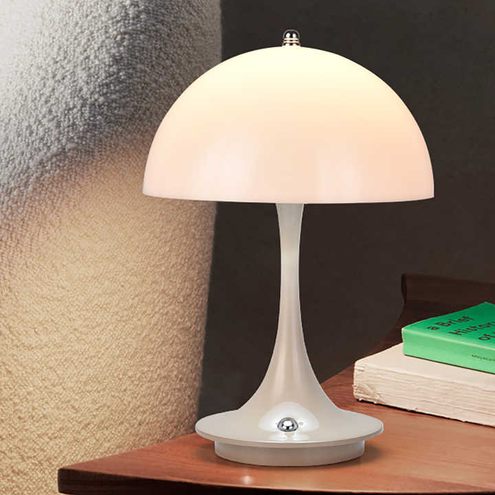 Stilvolle Wiederaufladbare Tischlampe – Drahtloses LED Licht mit Anpassbarer Helligkeit