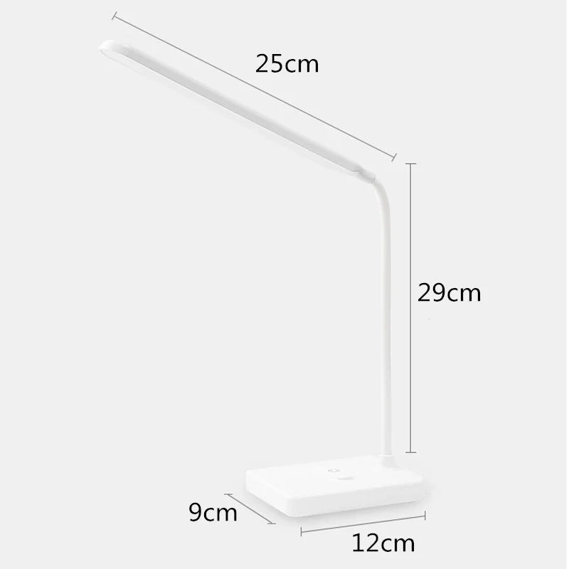 Moderne LED-Schreibtischlampe mit Touch-Steuerung