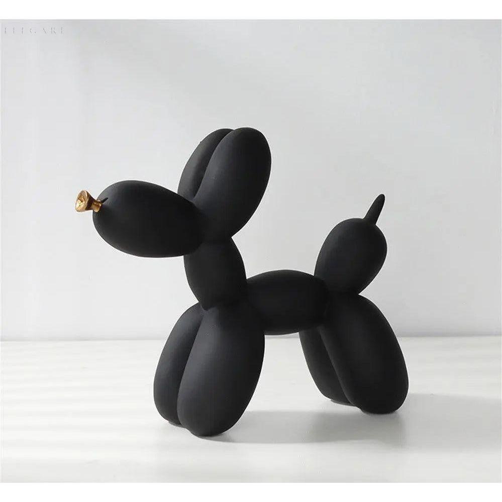 Playful Dog Figurine Bowl – Balloon Design