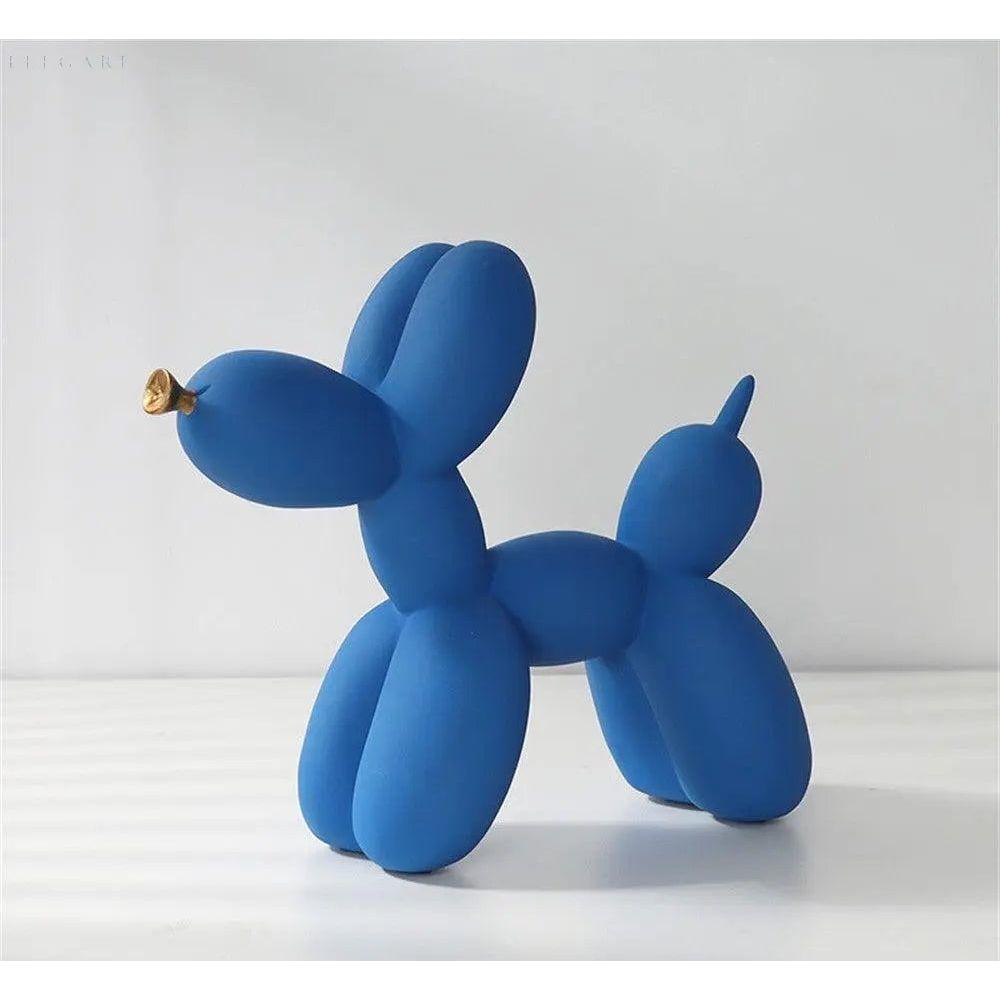 Playful Dog Figurine Bowl – Balloon Design