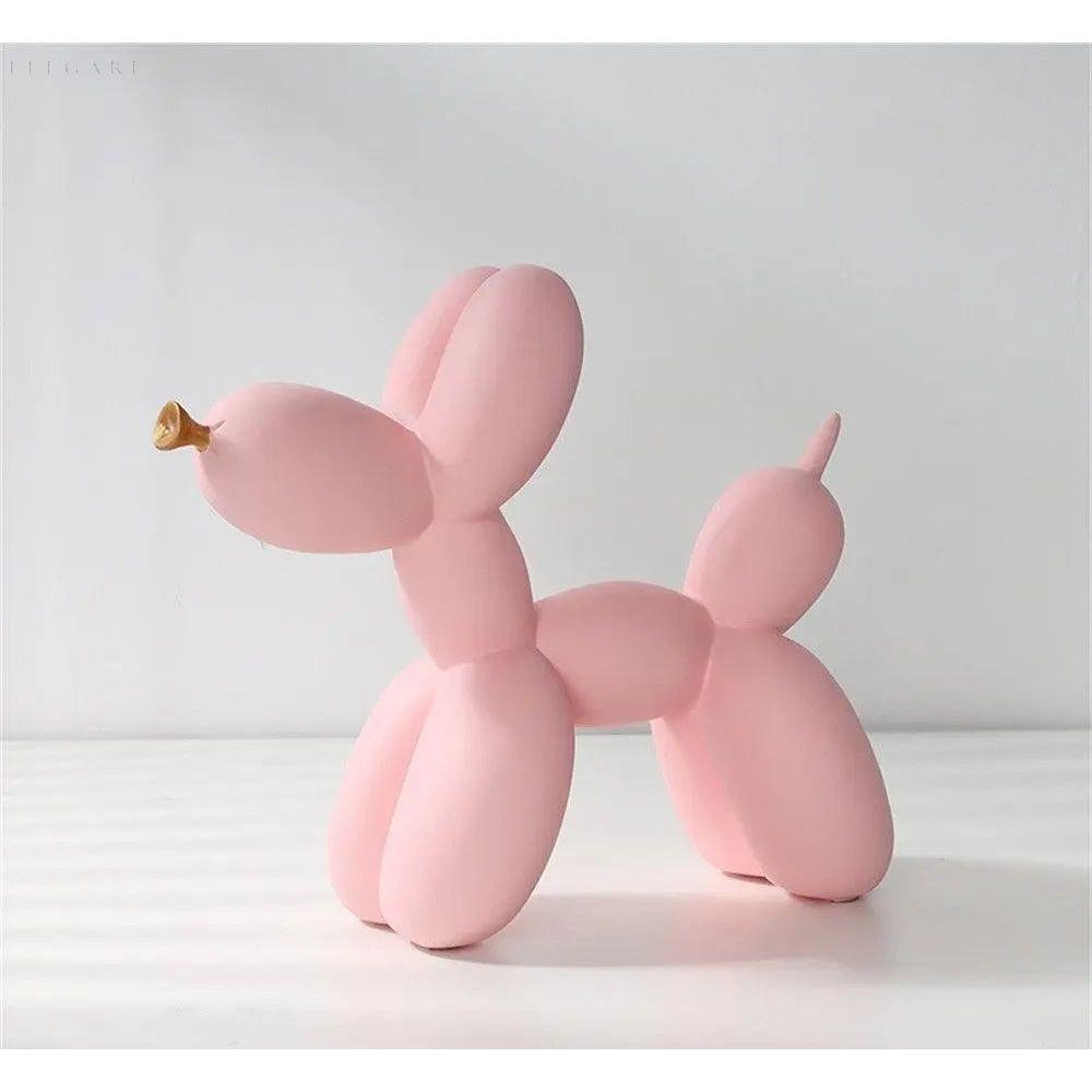 Playful Dog Figurine Bowl – Balloon Design