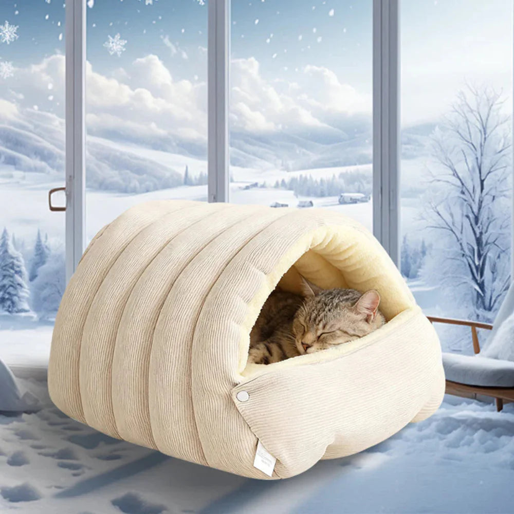 Cuddly Cave for Cats and Small Dogs – Ideal Retreat